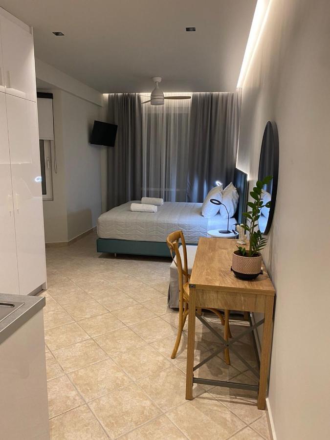 Houmas Apartments Yialos ภายนอก รูปภาพ